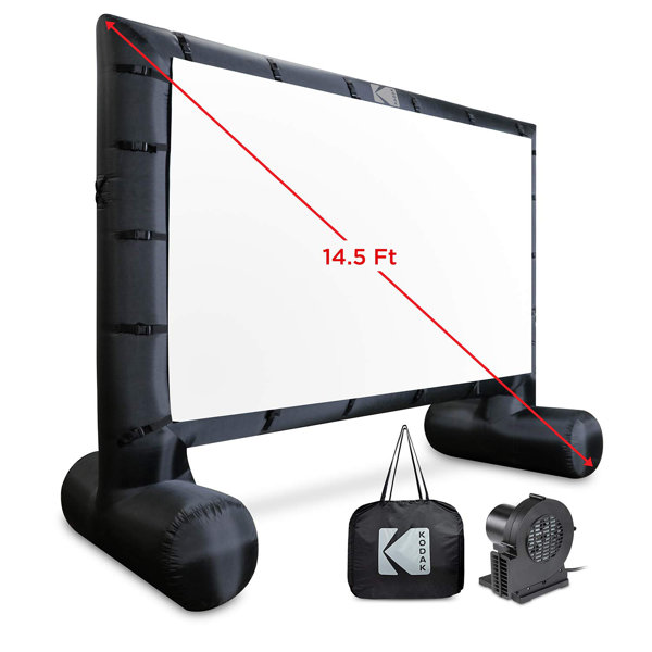 KODAK, EASTMAN, CO. Inflatable Outdoor Projector Screen & Reviews Wayfair